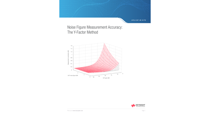 Noise Figure Measurement Accuracy: The Y-Factor Method